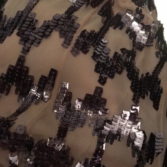 Elizabeth and James Pink Sequined Edith mini skirt - Picture 6 of 8